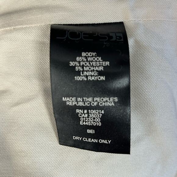 Joe's Jeans Teddy Bear Erica Wool Blend Swing Coat Size Small - Picture 13 of 14